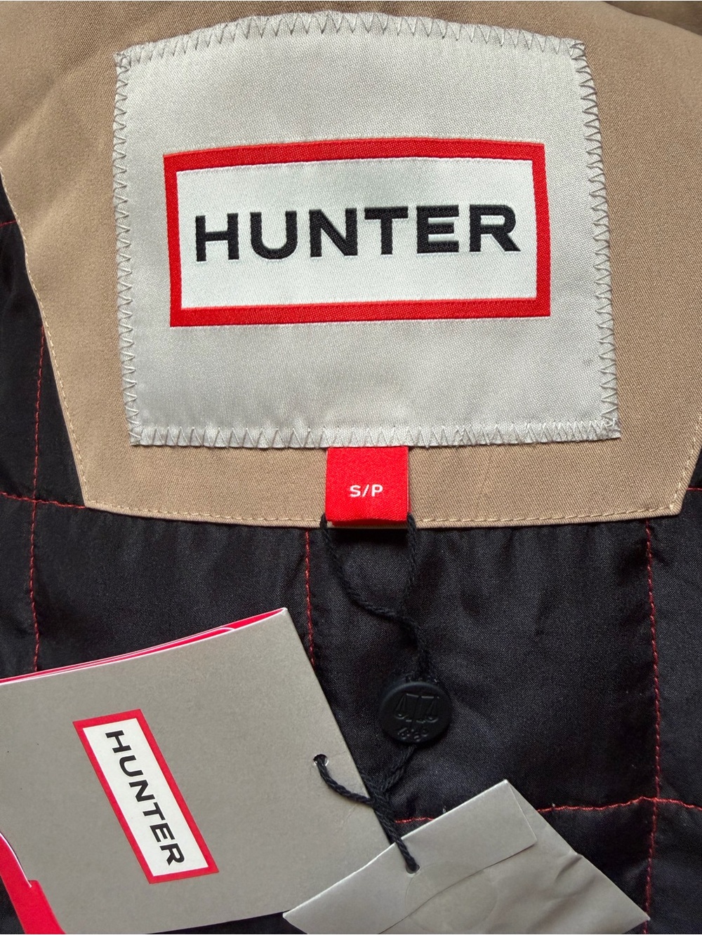 Hunter Women’s Hooded parka, NWT, size S - Picture 11 of 14